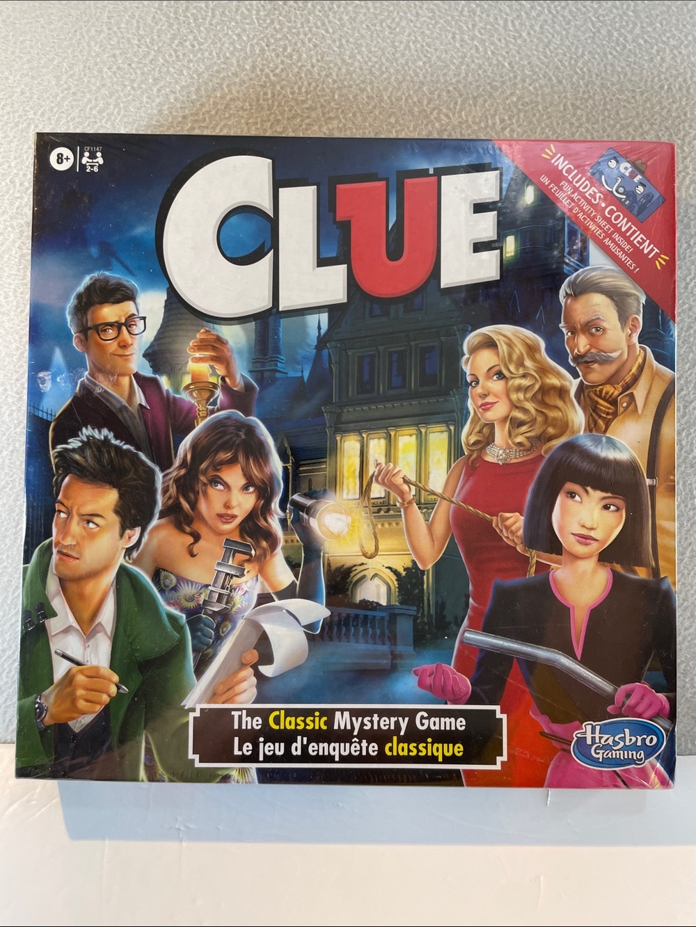 Clue Hasbro Gaming Board Game 2020 NEW! Sealed